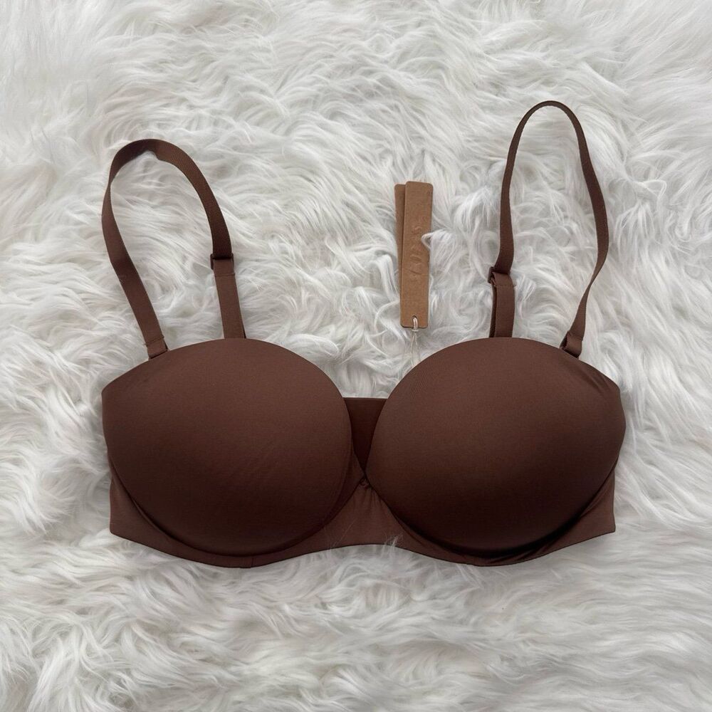 Skims Ultimate Strapless Pushup Bra Jasper Size 34D